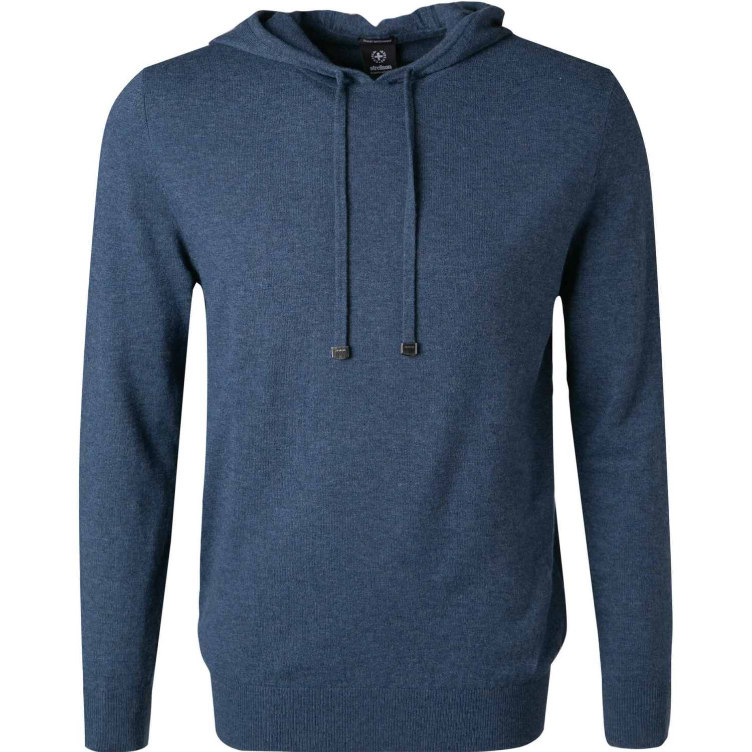 Strellson Pullover Luka 30028010/413 Lammwolle, Indigo meliert, Indigo 3 Strellson Pullover Luka 30028010/413 Lammwolle, Indigo meliert, Indigo