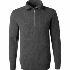 Strellson Troyer Arlan 30028074/023 Wolle, Anthrazit meliert, Anthrazit