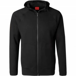 Strellson Sweatjacke Torak 30028151/001 Mikrofaser, Schwarz