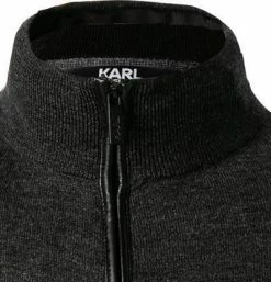 KARL LAGERFELD Sweatjacke 655010/0/512399/971 Cardigan, Merinowolle, Anthrazit -striangebote 376147 norm2