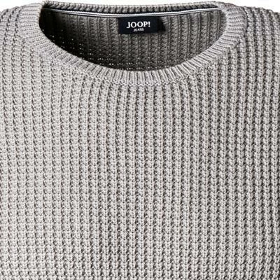 JOOP! Pullover Hadrian 30023854/041 Modern Fit, Baumwolle, Hellgrau 5 JOOP! Pullover Hadrian 30023854/041 Modern Fit, Baumwolle, Hellgrau – Bild 3