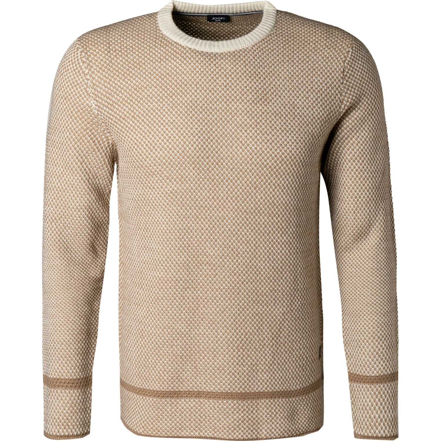 JOOP! Pullover Zino 30029743/259 Wolle, Hellbraun gemustert, Hellbraun 3 JOOP! Pullover Zino 30029743/259 Wolle, Hellbraun gemustert, Hellbraun