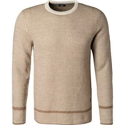 JOOP! Pullover Zino 30029743/259 Wolle, Hellbraun gemustert, Hellbraun 4 JOOP! Pullover Zino 30029743/259 Wolle, Hellbraun gemustert, Hellbraun – Bild 2