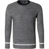JOOP! Pullover Zino 30029743/405 Wolle, Nachtblau gemustert, Nachtblau -striangebote 376206 master