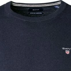 Gant Pullover 86211/410 Lammwolle, Marine -striangebote 376215 norm2