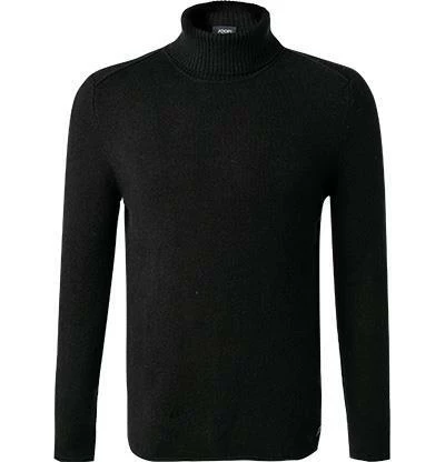 JOOP! Rollkragenpullover Lembert 30028888/001 Baumwolle-Schurwolle, Schwarz 4 JOOP! Rollkragenpullover Lembert 30028888/001 Baumwolle-Schurwolle, Schwarz – Bild 2