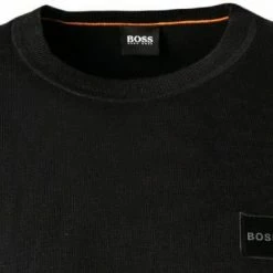 BOSS Pullover Kanovant 50459185/001 Baumwolle-Kaschmir, Schwarz 8 BOSS Pullover Kanovant 50459185/001 Baumwolle-Kaschmir, Schwarz -striangebote 376301 norm2