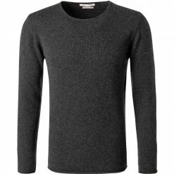 DANIELE FIESOLI Pullover 3010/12 Reines Kaschmir, Asphalt