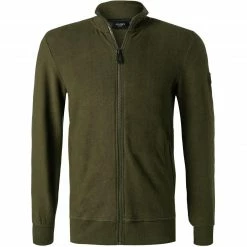 JOOP! Sweatjacke Amelios 30027864/302 Baumwolle, Dunkelgrün