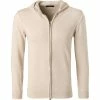 DANIELE FIESOLI Cardigan 0035/Z/38 Merinowolle-Kaschmir, Sand -striangebote 376331 master