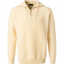 roberto collina Pullover RF09015/02 Troyer, Wolle, Ecru