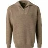 roberto collina Pullover RF09015/04 Troyer, Wolle, Greige, Grau