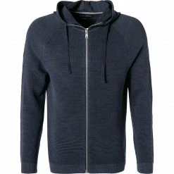 Marc O'Polo Cardigan 128 5106 61060/896 Baumwolle-Schurwolle, Dunkelblau, Blau