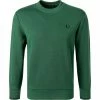 Fred Perry Sweatshirt M7535/761 Baumwolle, Grün, Ivy-black -striangebote 376524 master