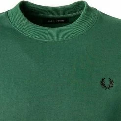 Fred Perry Sweatshirt M7535/761 Baumwolle, Grün, Ivy-black -striangebote 376524 norm2