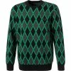 Fred Perry Pullover K2537/M09 Wolle, Grün gemustert, Grün -striangebote 376532 master