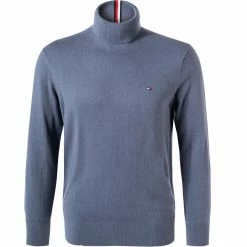 Tommy Hilfiger Pullover MW0MW15444/C9T Rollkragenpullover, Baumwolle-Kaschmir, Indigo