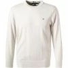 Tommy Hilfiger Pullover MW0MW11674/AF3 Baumwolle-Kaschmir, Wollweiß