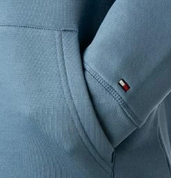 Tommy Hilfiger Hoodie MW0MW11599/C2Q Bio Baumwolle, Rauchblau -striangebote 376664 norm3