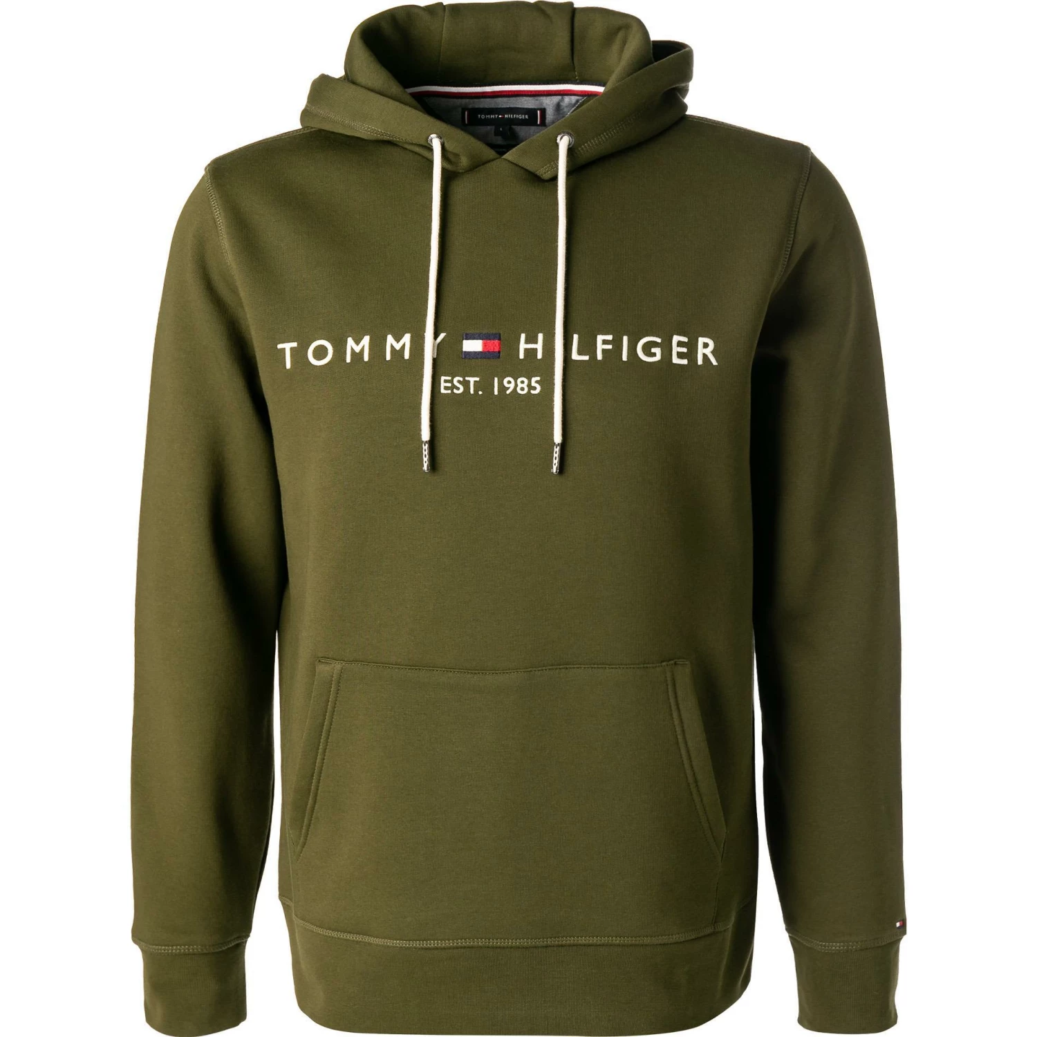 Tommy Hilfiger Hoodie MW0MW11599/GYY Bio Baumwolle, Olivgrün, Oliv 3 Tommy Hilfiger Hoodie MW0MW11599/GYY Bio Baumwolle, Olivgrün, Oliv