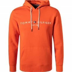 Tommy Hilfiger Hoodie MW0MW11599/SO1 Bio Baumwolle, Orange