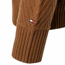 Tommy Hilfiger Pullover MW0MW19570/GWP Baumwolle, Braun -striangebote 376689 norm3