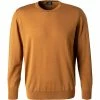 OLYMP Casual Modern Fit Pullover 0150/11/56 Merinowolle, Ocker -striangebote 376690 master