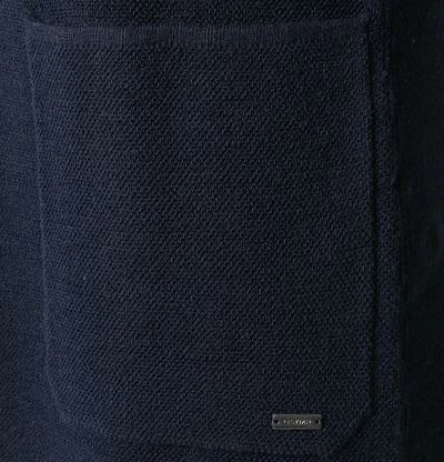 OLYMP Casual Level Five B. Fit Cardigan 5377/86/18 Stricksakko, Body Fit, Schurwolle, Marineblau, Marine 6 OLYMP Casual Level Five B. Fit Cardigan 5377/86/18 Stricksakko, Body Fit, Schurwolle, Marineblau, Marine – Bild 4