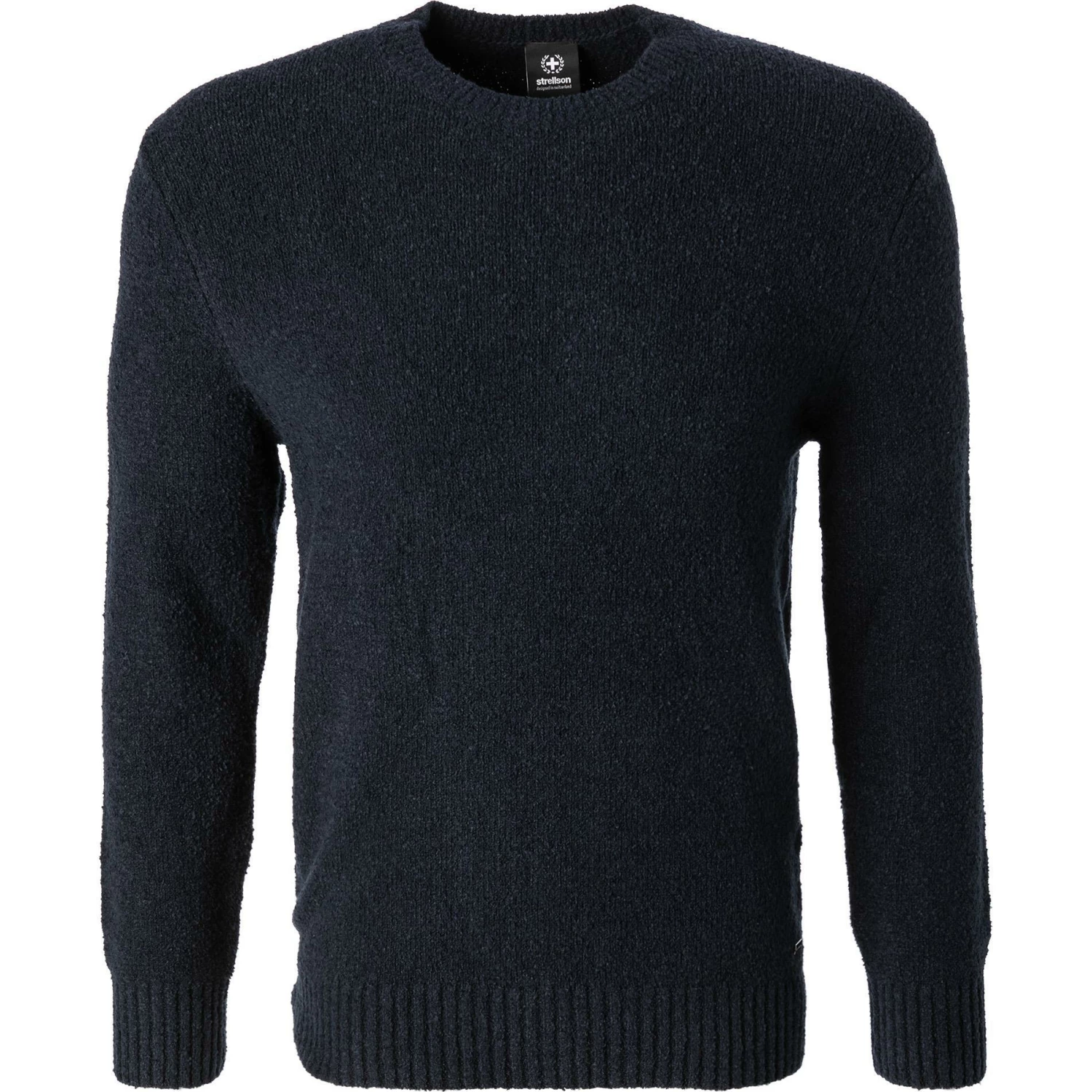 Strellson Pullover Bosse 30028120/401 Baumwolle, Nachtblau 3 Strellson Pullover Bosse 30028120/401 Baumwolle, Nachtblau