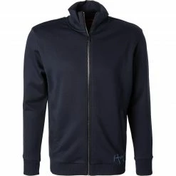 HUGO Sweatjacke Daperol 50457122/405 Baumwolle, Navy