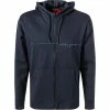 HUGO Sweatjacke Dampari 50457100/405 Baumwolle, Navy -striangebote 376763 master