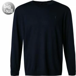 Polo Ralph Lauren Sweater 711715991/003 Pullover, Big & Tall, Merinowolle waschbar, Navy