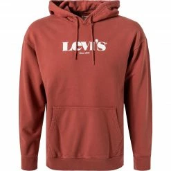 Levi's® Hoodie 38479/0064 Hoodie. Baumwolle, Ziegelrot