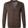 Polo Ralph Lauren Cardigan 710763372/005 Merinowolle waschbar, Braun meliert, Braun