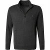 Polo Ralph Lauren Zip Cardigan 710716745/004 Strickjacke, Wolle, Dunkelblau, Grau -striangebote 376819 master