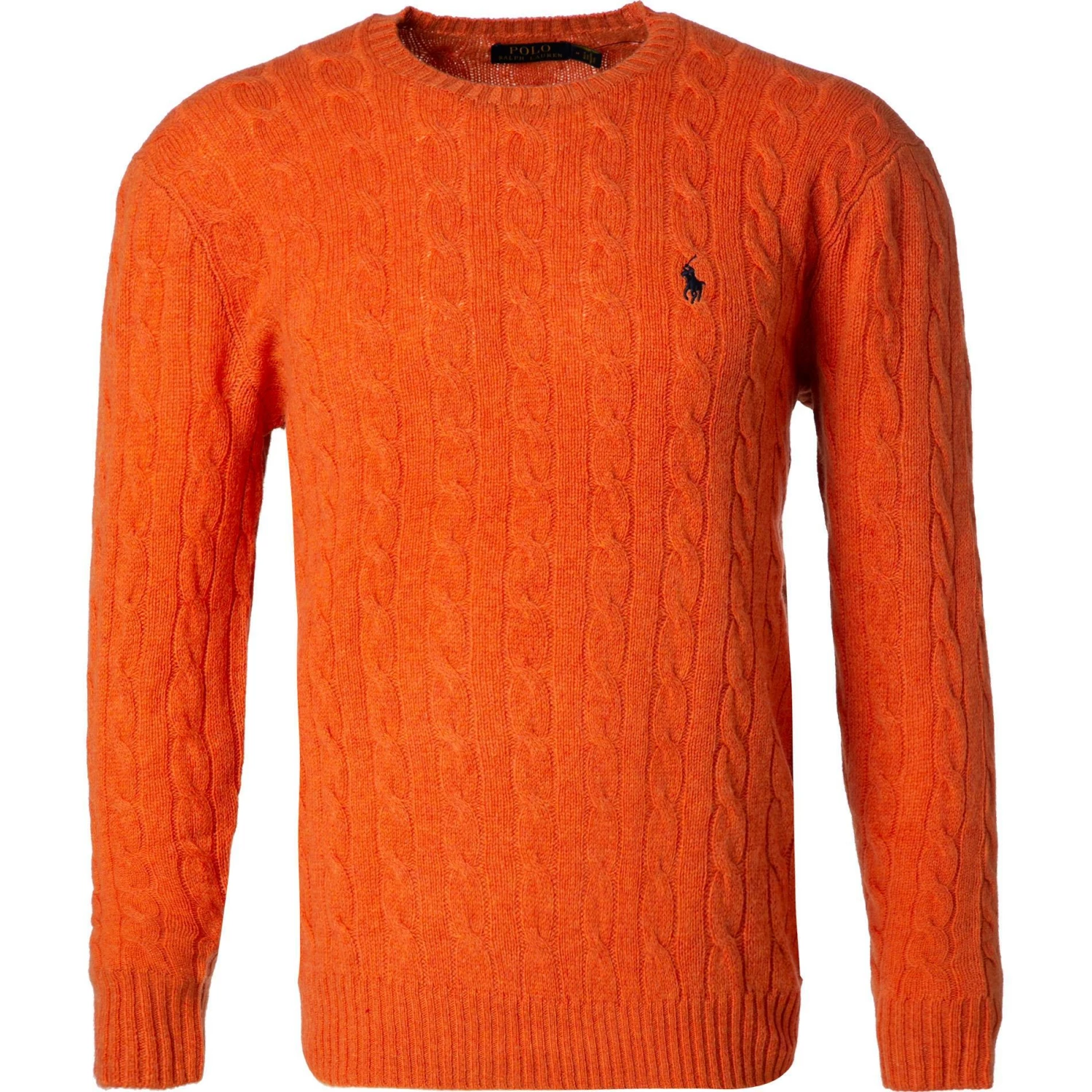 Polo Ralph Lauren Pullover 710719546/027 Wolle-Kaschmir, Orange meliert, Orange 3 Polo Ralph Lauren Pullover 710719546/027 Wolle-Kaschmir, Orange meliert, Orange