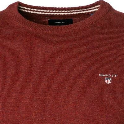 Gant Pullover 86211/644 Lammwolle, Weinrot 5 Gant Pullover 86211/644 Lammwolle, Weinrot – Bild 3
