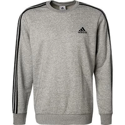 adidas ORIGINALS M 3S FT grey-black GK9101 Pullover, Baumwolle, Grau meliert 4 adidas ORIGINALS M 3S FT grey-black GK9101 Pullover, Baumwolle, Grau meliert – Bild 2