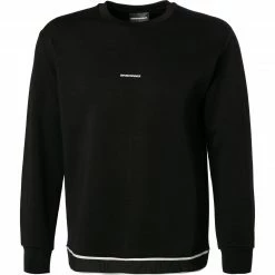 EMPORIO ARMANI Sweatshirt 6K1M74/1JHSZ/0999 Baumwolle, Schwarz