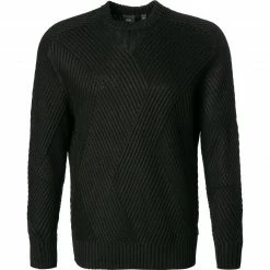 ARMANI EXCHANGE Pullover 6KZM2A/ZMY1Z/1200 Mikrofaser, Schwarz