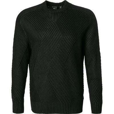 ARMANI EXCHANGE Pullover 6KZM2A/ZMY1Z/1200 Mikrofaser, Schwarz 4 ARMANI EXCHANGE Pullover 6KZM2A/ZMY1Z/1200 Mikrofaser, Schwarz – Bild 2