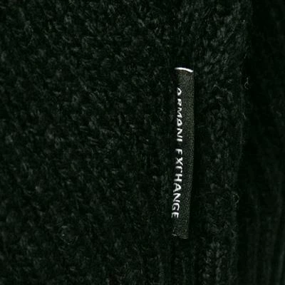 ARMANI EXCHANGE Pullover 6KZM2A/ZMY1Z/1200 Mikrofaser, Schwarz 6 ARMANI EXCHANGE Pullover 6KZM2A/ZMY1Z/1200 Mikrofaser, Schwarz – Bild 4
