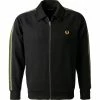 Fred Perry Strickjacke J2537/102 Trainingsjacke, Mikrofaser, Schwarz 1 Fred Perry Strickjacke J2537/102 Trainingsjacke, Mikrofaser, Schwarz -striangebote 377181 master