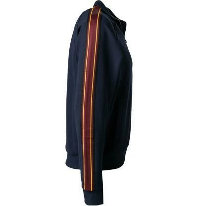 Fred Perry Strickjacke J2536/395 Trainingsjacke, Mikrofaser, Karbonblau 6 Fred Perry Strickjacke J2536/395 Trainingsjacke, Mikrofaser, Karbonblau – Bild 4