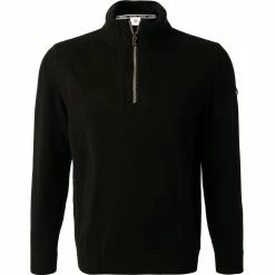 BOGNER Troyer Darius 8868/2761/026 Schurwolle-Kaschmir, Schwarz