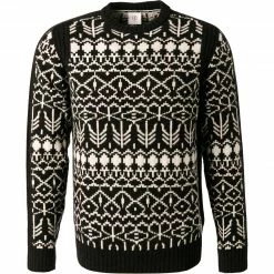 striangebote 44 BOGNER Pullover Balte 8875/5966/025 Wolle, Schwarz-weiß gemustert, Schwarz-weiß