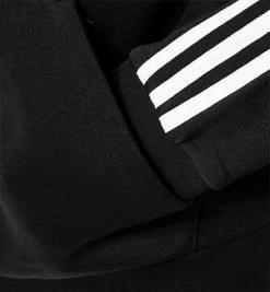 adidas ORIGINALS 3-Stripes Hoody black H06676 Hoodie, Baumwolle, Schwarz 11 adidas ORIGINALS 3-Stripes Hoody black H06676 Hoodie, Baumwolle, Schwarz -striangebote 377287 norm3