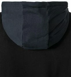 GAS Hoodie 552517 185006/0200 Bio Baumwolle, Schwarz -striangebote 377308 norm5