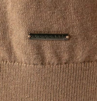 bugatti Pullover 7700/85520/70 Stehkragenpullover, Baumwolle-Kaschmir, Hellbraun meliert, Hellbraun 6 bugatti Pullover 7700/85520/70 Stehkragenpullover, Baumwolle-Kaschmir, Hellbraun meliert, Hellbraun – Bild 4