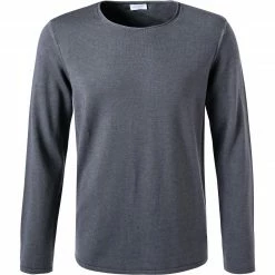 BALDESSARINI Pullover B4 30032.5063/9209 Schurwolle waschbar, Grau meliert, Grau